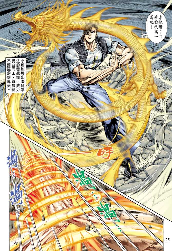 《新著龙虎门》漫画最新章节第129回免费下拉式在线观看章节第【25】张图片