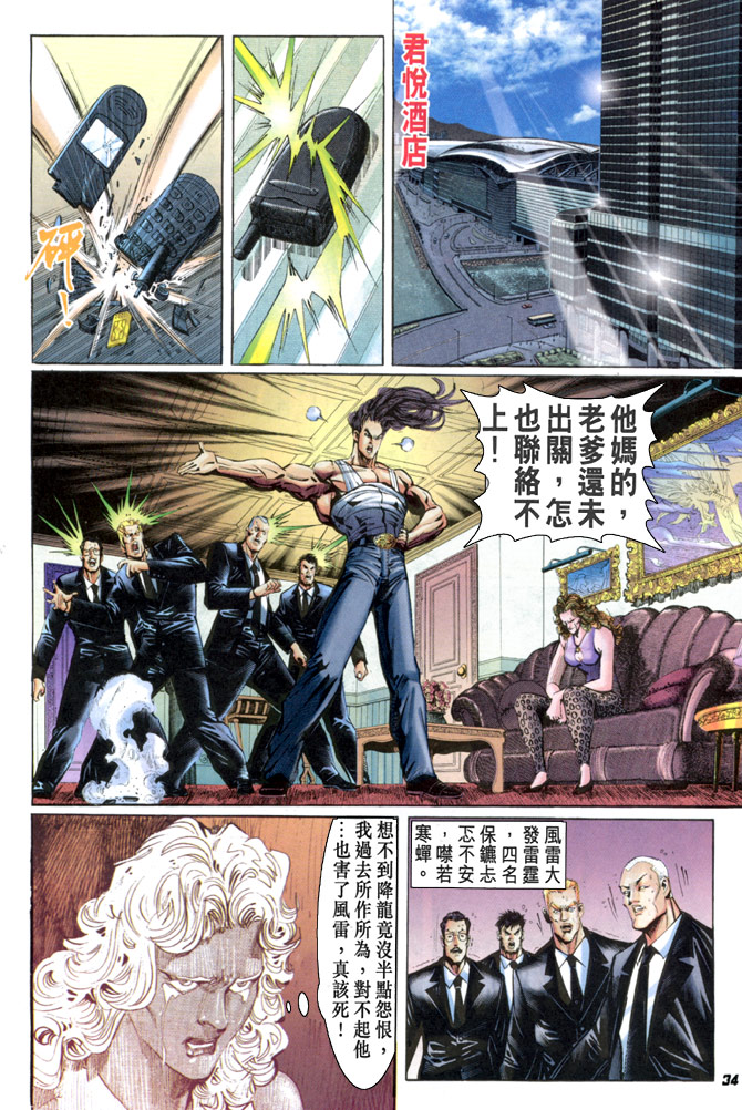 《新著龙虎门》漫画最新章节第33回免费下拉式在线观看章节第【33】张图片