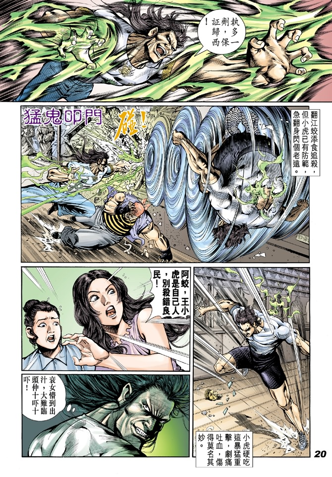 《新著龙虎门》漫画最新章节第18回免费下拉式在线观看章节第【18】张图片