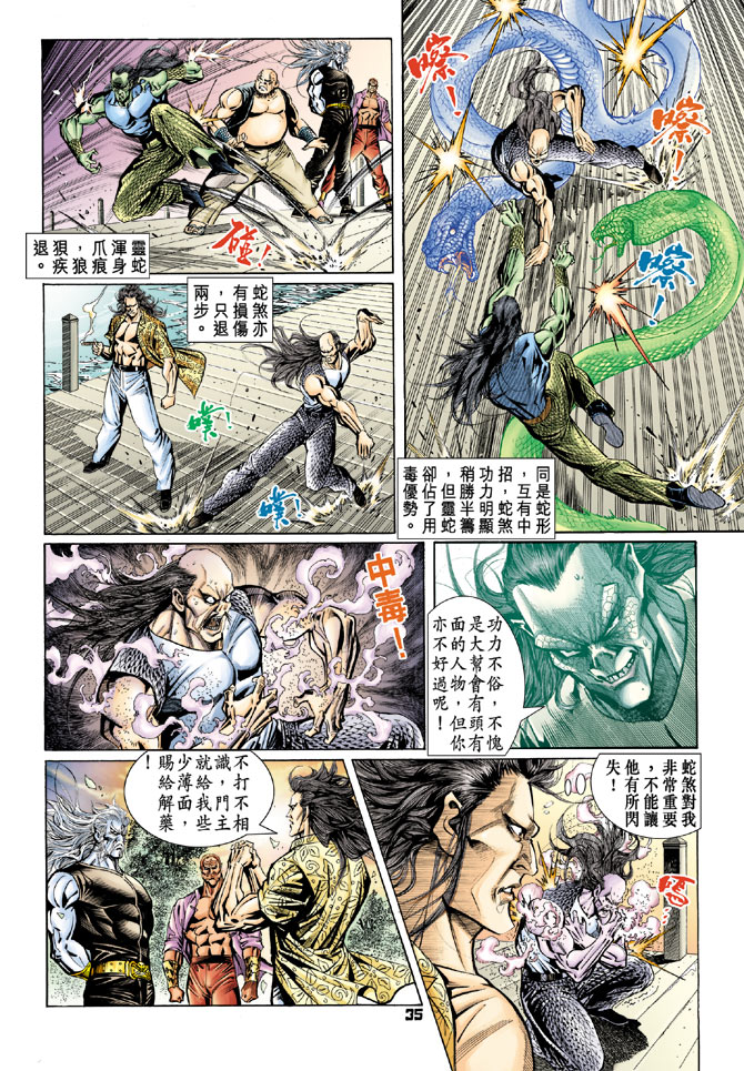 《新著龙虎门》漫画最新章节第88回免费下拉式在线观看章节第【35】张图片