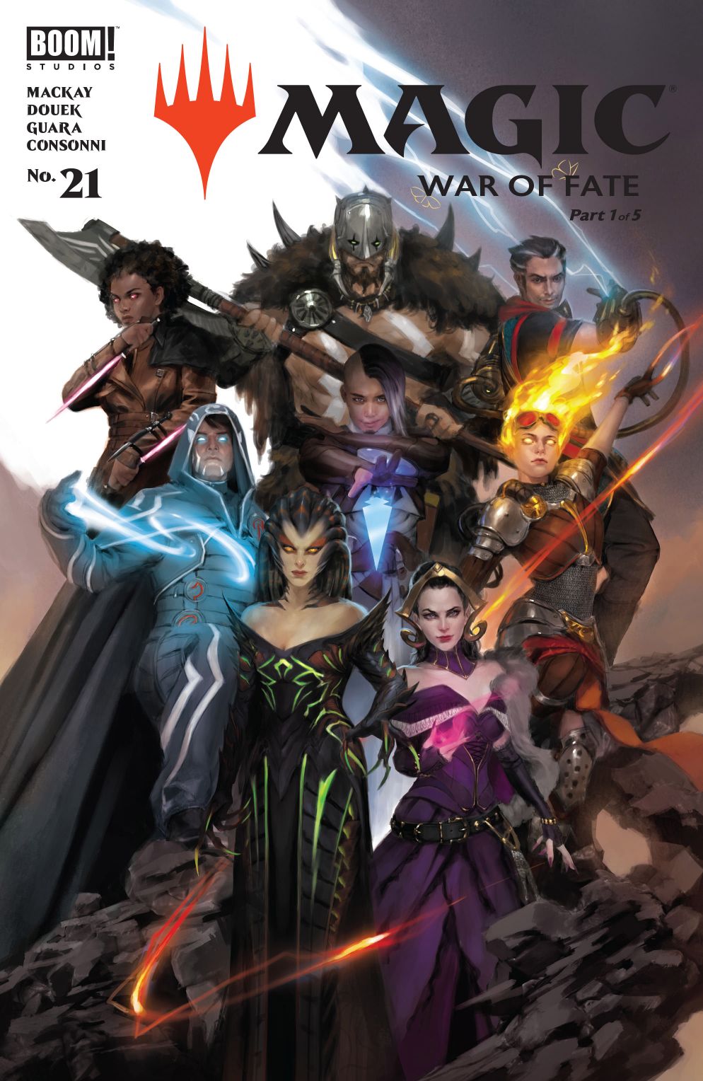 《万智牌MTG》漫画最新章节命运之战1免费下拉式在线观看章节第【1】张图片