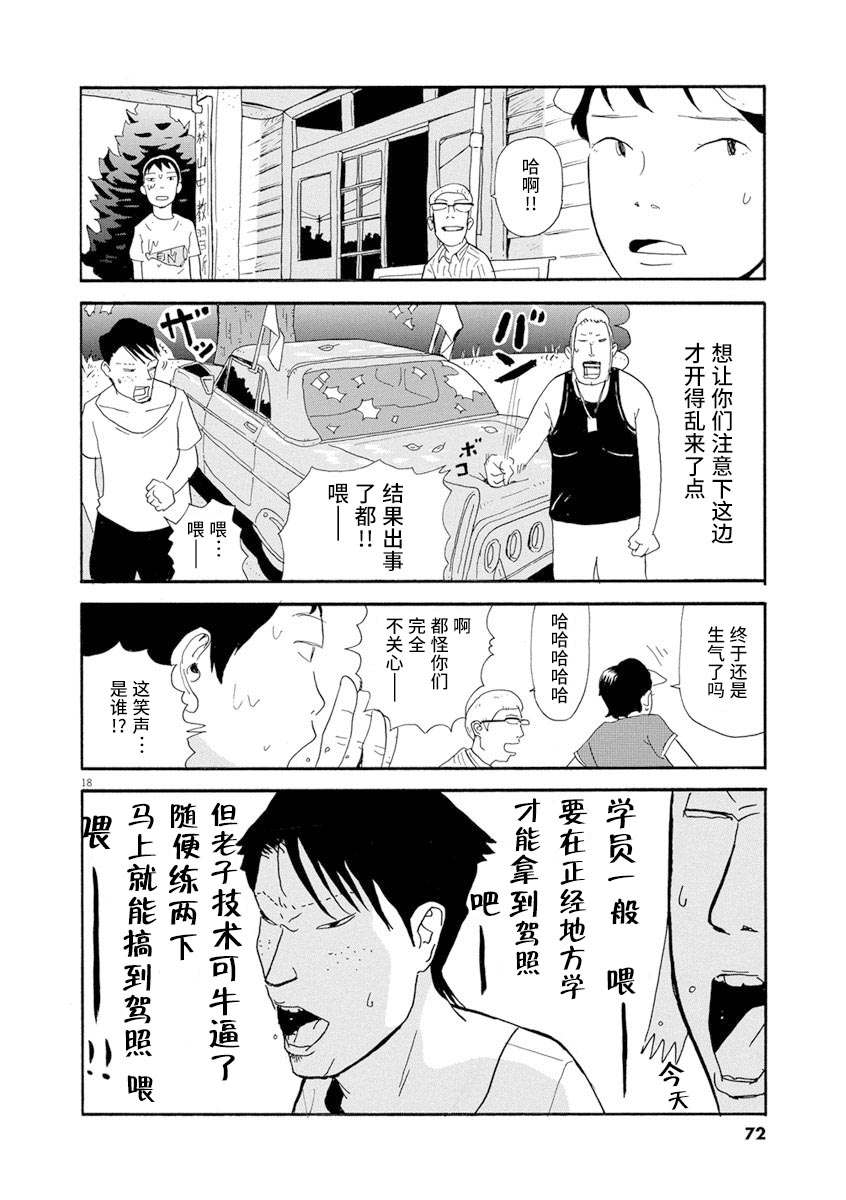 《森山中驾校》漫画最新章节第3话免费下拉式在线观看章节第【17】张图片