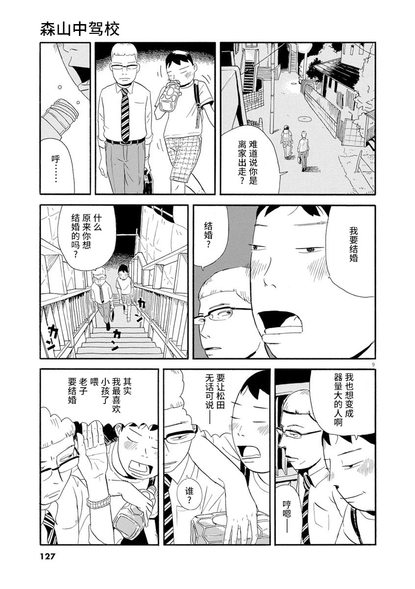 《森山中驾校》漫画最新章节第6话免费下拉式在线观看章节第【9】张图片