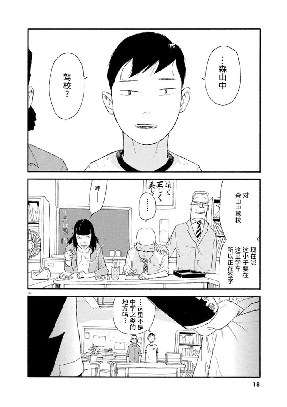 《森山中驾校》漫画最新章节第1话免费下拉式在线观看章节第【19】张图片