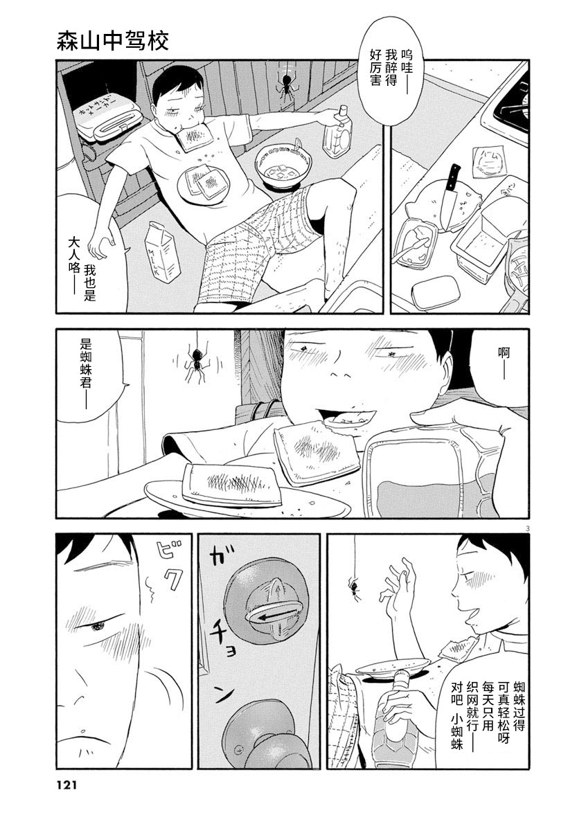 《森山中驾校》漫画最新章节第6话免费下拉式在线观看章节第【3】张图片