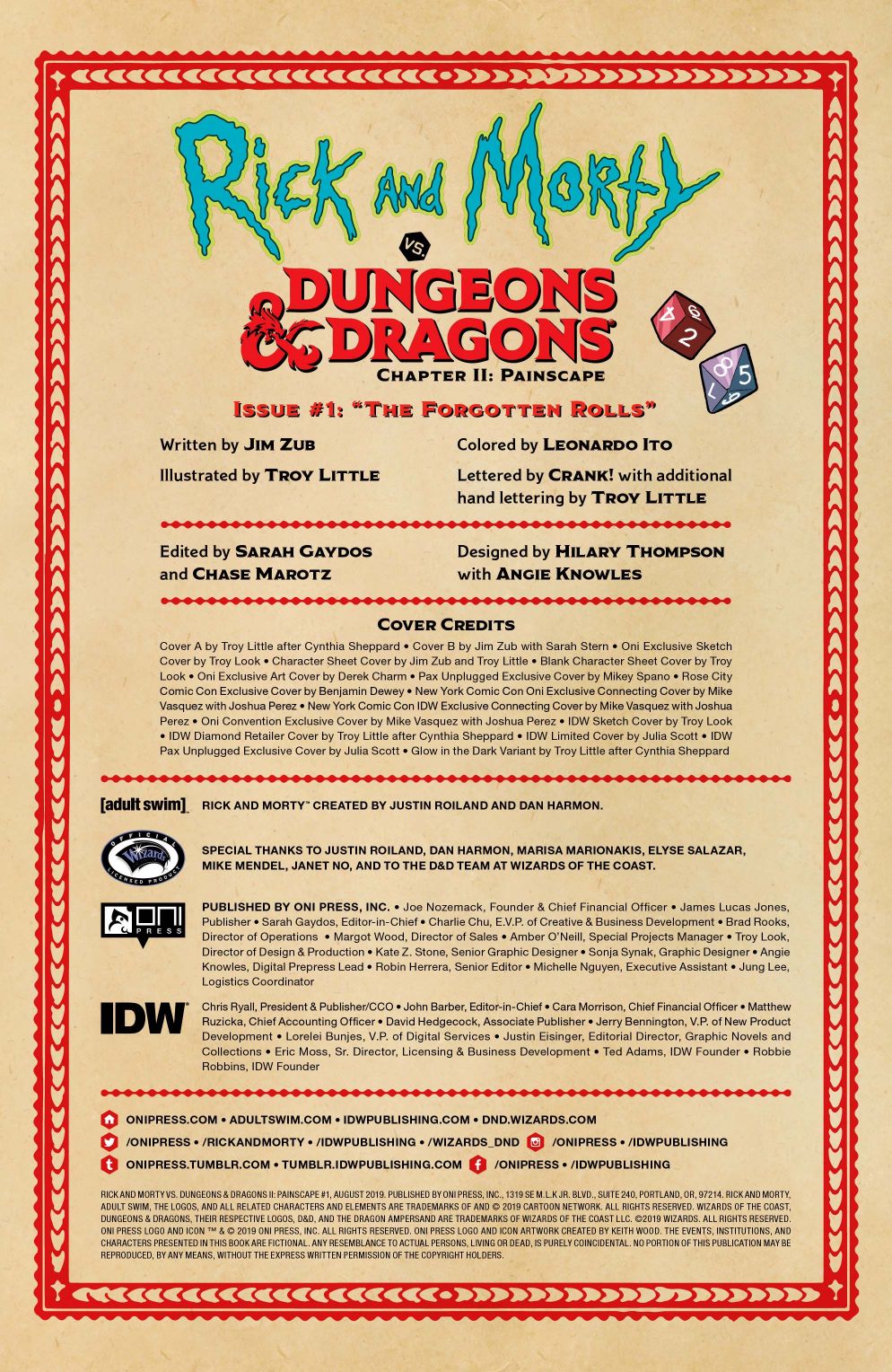 《瑞克和莫蒂之龙与地下城》漫画最新章节第5话免费下拉式在线观看章节第【2】张图片