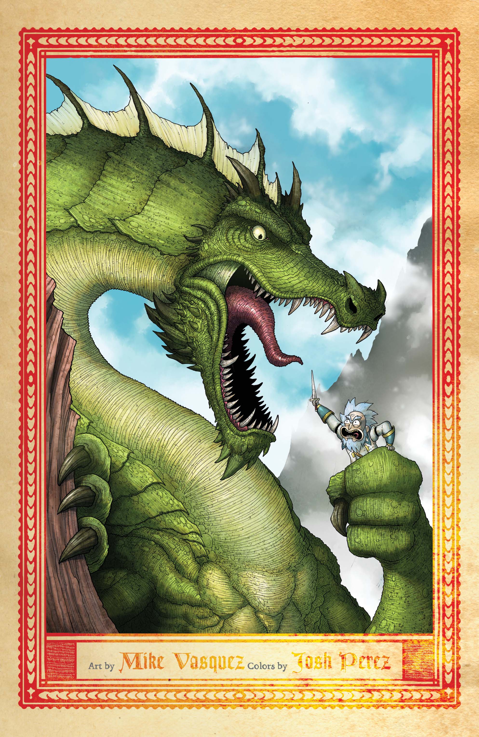 《瑞克和莫蒂之龙与地下城》漫画最新章节第4话免费下拉式在线观看章节第【32】张图片