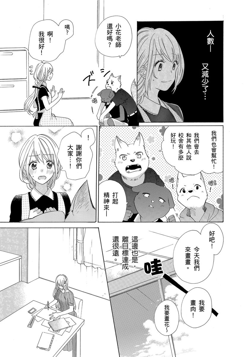 《兽人先生与小花小姐》漫画最新章节第6话免费下拉式在线观看章节第【9】张图片