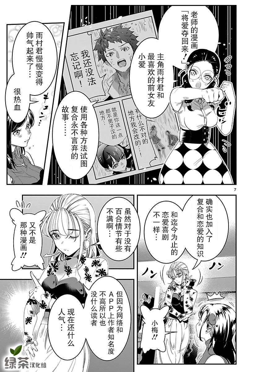 《尽管如此还是无法停笔》漫画最新章节第4话免费下拉式在线观看章节第【7】张图片