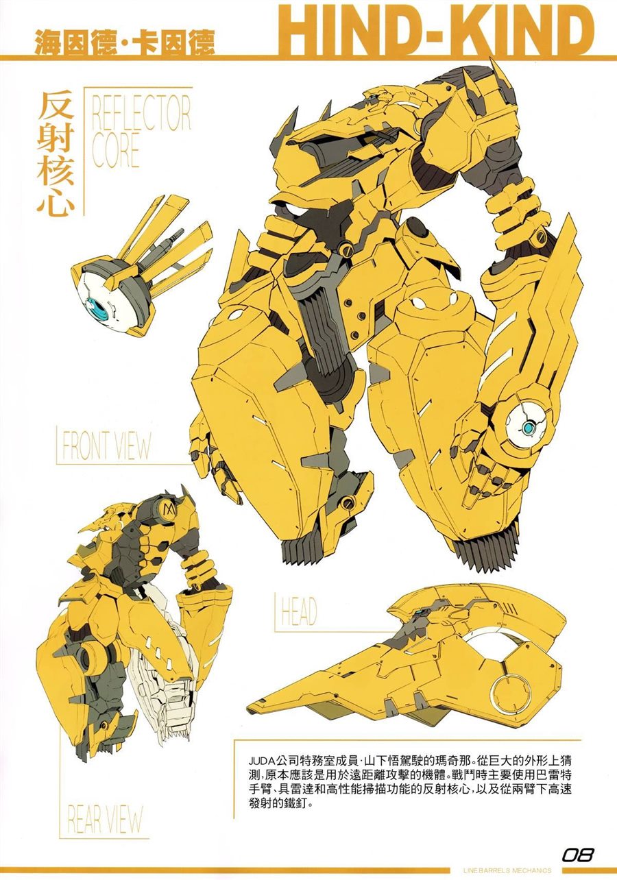 《武装机甲设定集》漫画最新章节第1话免费下拉式在线观看章节第【8】张图片