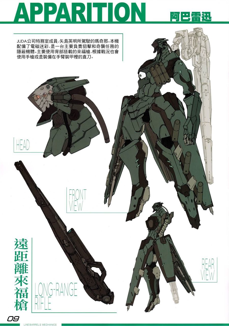 《武装机甲设定集》漫画最新章节第1话免费下拉式在线观看章节第【9】张图片