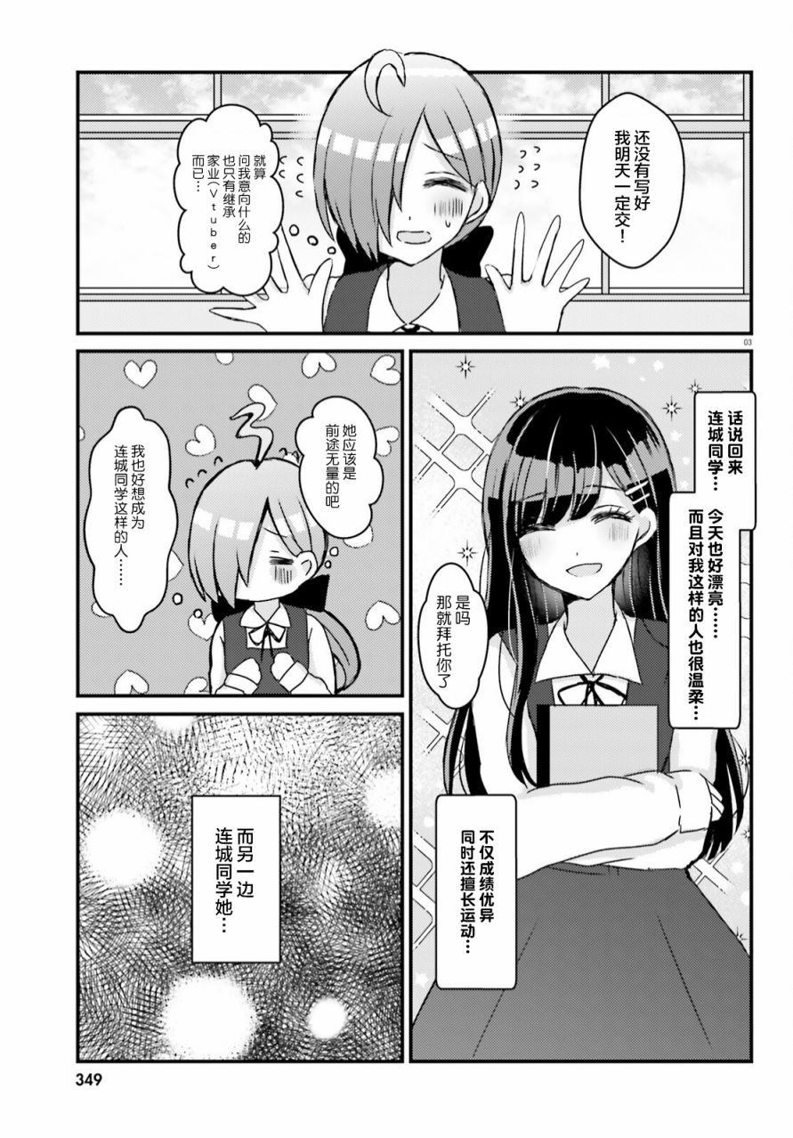 《Vtuber变成了世袭制》漫画最新章节第1话免费下拉式在线观看章节第【3】张图片