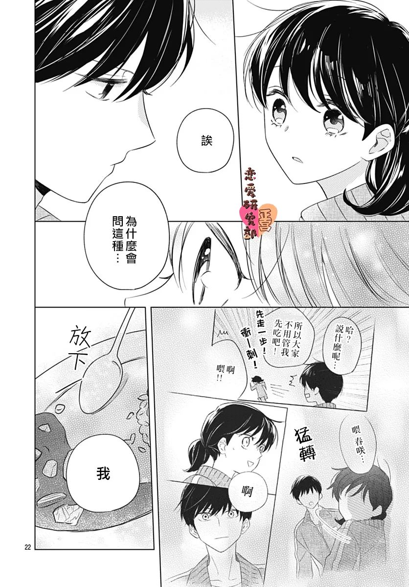 《恋恋恋》漫画最新章节第6话免费下拉式在线观看章节第【22】张图片