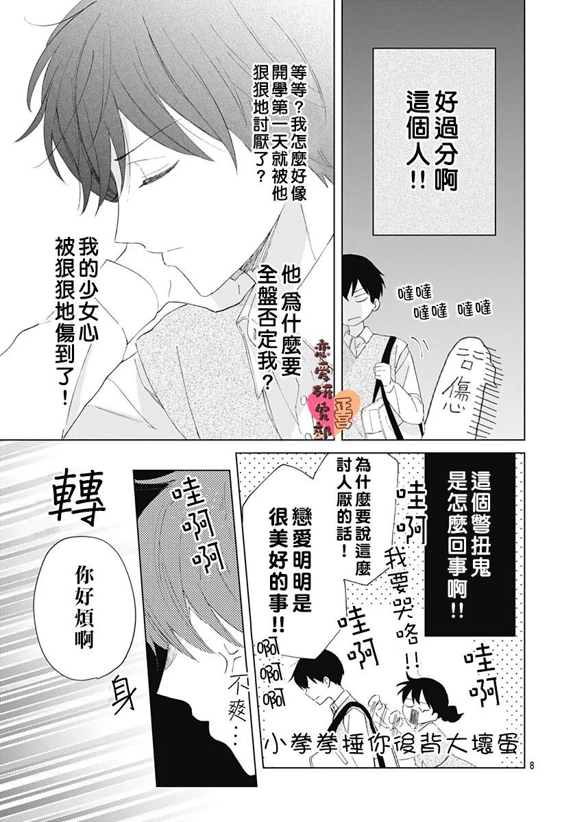 《恋恋恋》漫画最新章节第1话免费下拉式在线观看章节第【8】张图片