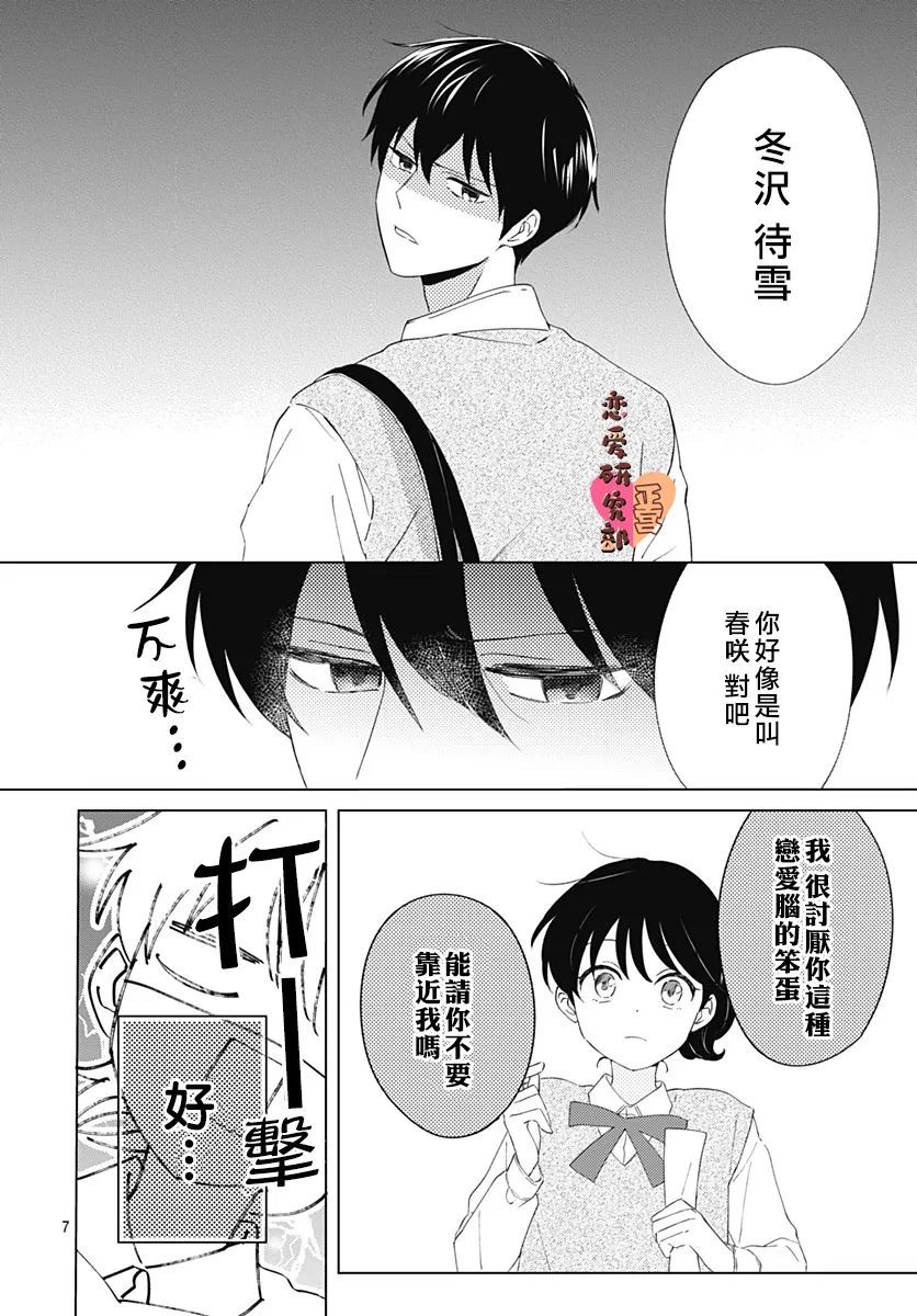 《恋恋恋》漫画最新章节第1话免费下拉式在线观看章节第【7】张图片