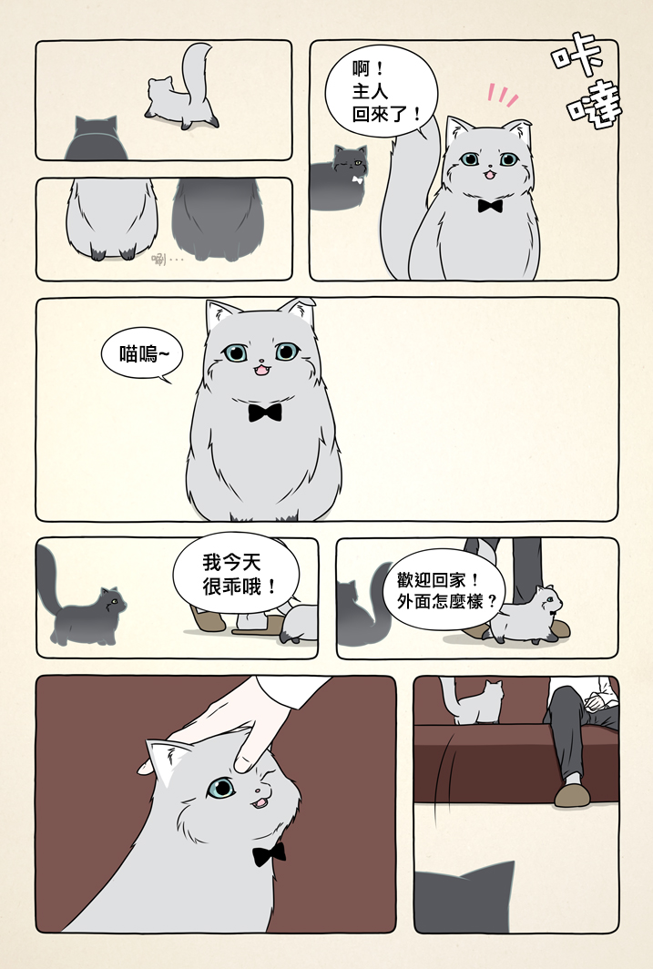 《白猫与黑猫》漫画最新章节第1话免费下拉式在线观看章节第【5】张图片