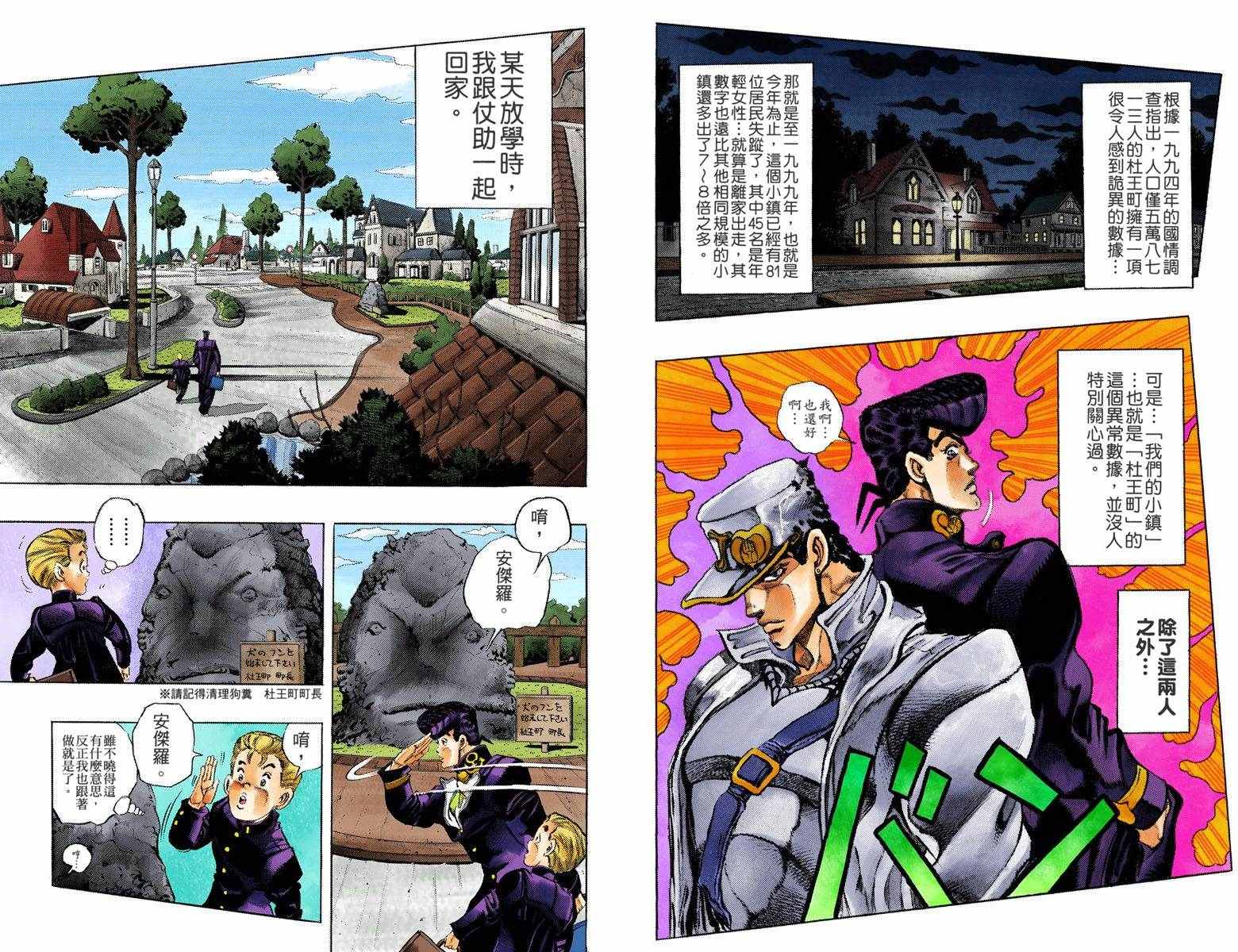 《JoJo奇妙冒险》漫画最新章节第4部01卷全彩免费下拉式在线观看章节第【87】张图片