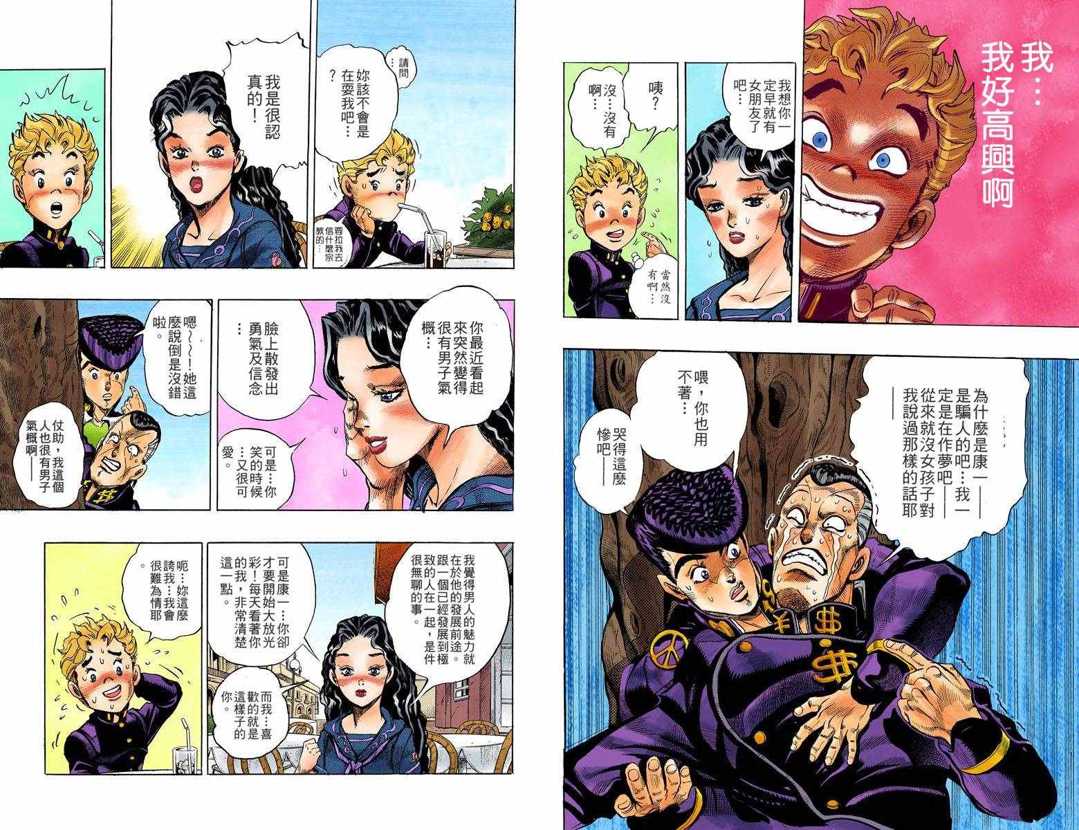 《JoJo奇妙冒险》漫画最新章节第4部04卷全彩免费下拉式在线观看章节第【8】张图片