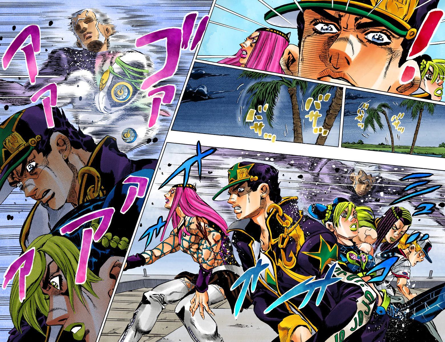 《JoJo奇妙冒险》漫画最新章节第6部17卷全彩免费下拉式在线观看章节第【55】张图片