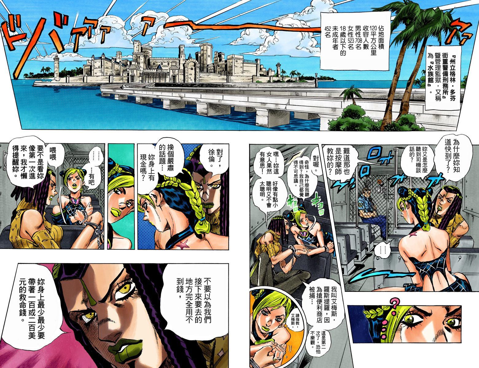 《JoJo奇妙冒险》漫画最新章节第6部01卷全彩免费下拉式在线观看章节第【18】张图片