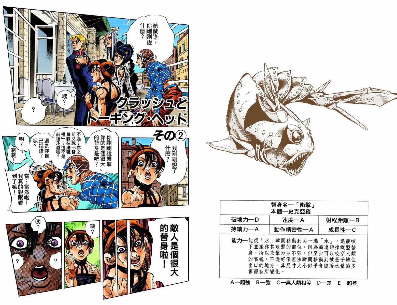 《JoJo奇妙冒险》漫画最新章节第5部10卷全彩免费下拉式在线观看章节第【86】张图片