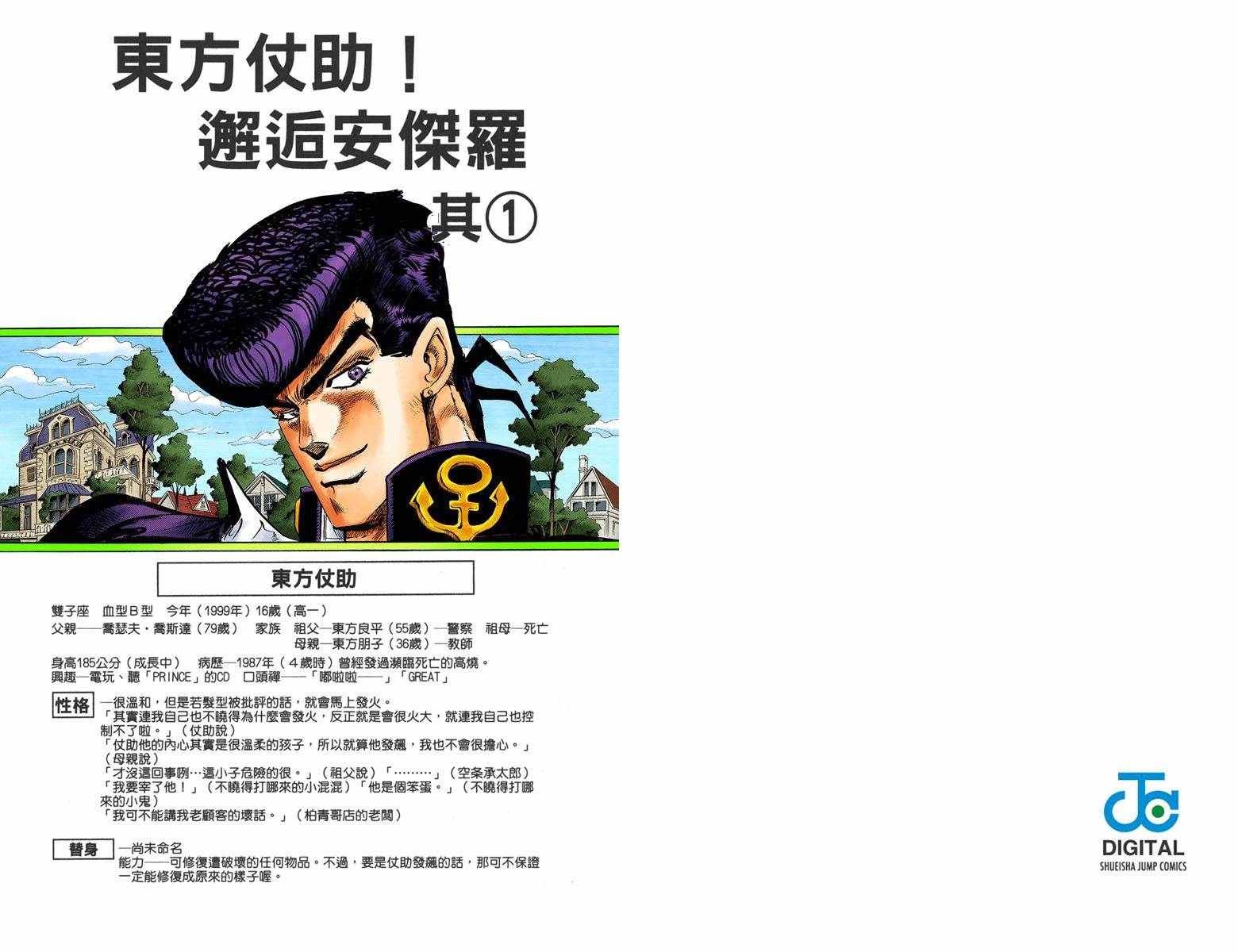 《JoJo奇妙冒险》漫画最新章节第4部01卷全彩免费下拉式在线观看章节第【36】张图片