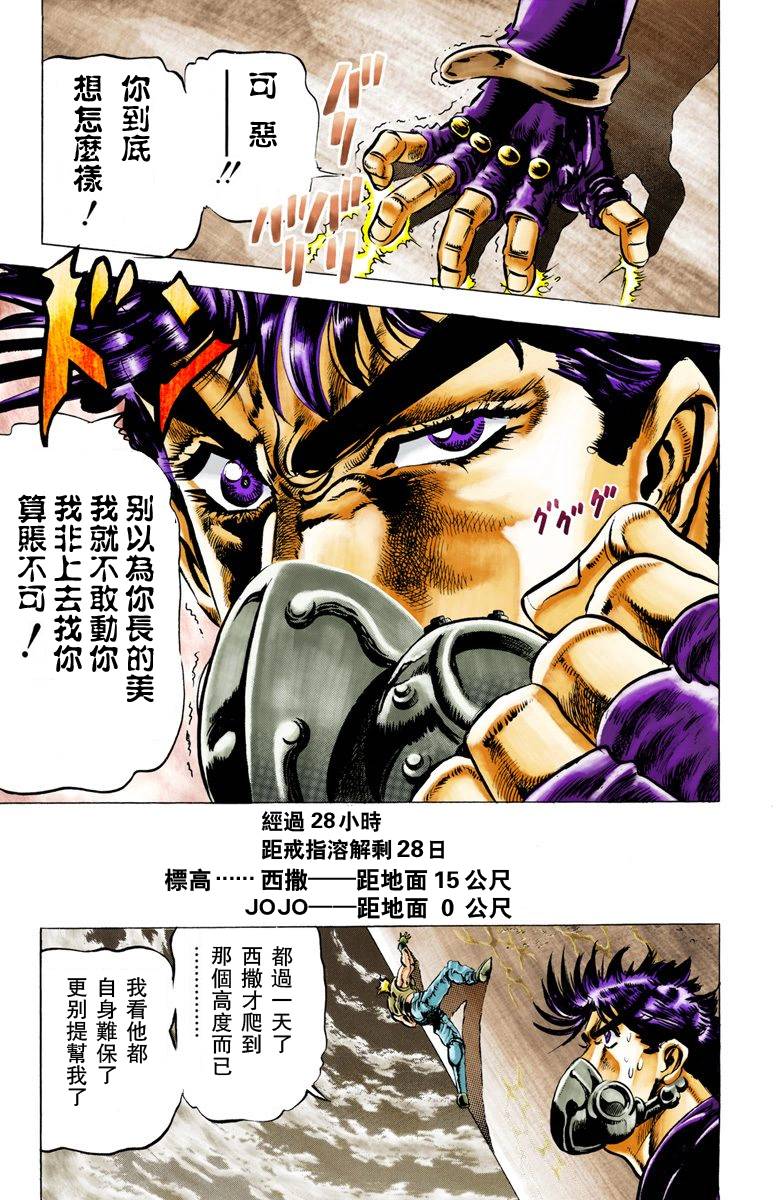 《JoJo奇妙冒险》漫画最新章节第2部03卷全彩免费下拉式在线观看章节第【124】张图片