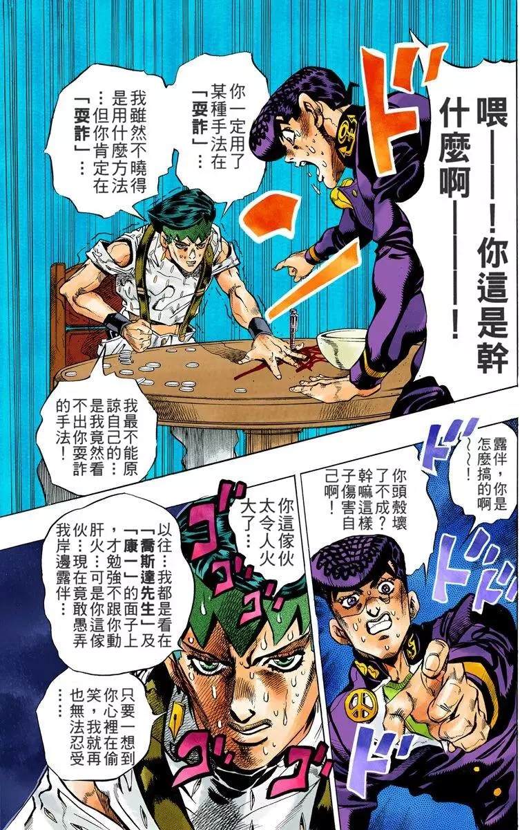 《JoJo奇妙冒险》漫画最新章节第4部13卷全彩免费下拉式在线观看章节第【54】张图片