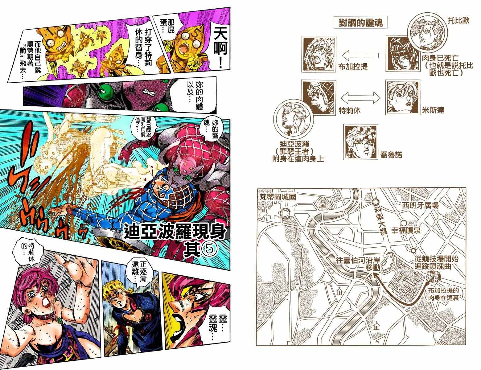 《JoJo奇妙冒险》漫画最新章节第5部17卷全彩免费下拉式在线观看章节第【12】张图片