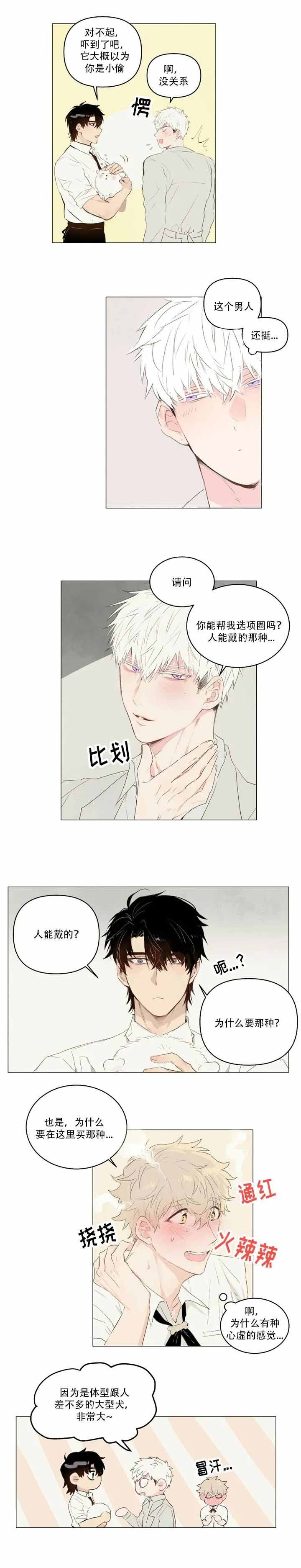 《可爱的项圈》漫画最新章节第14话免费下拉式在线观看章节第【1】张图片