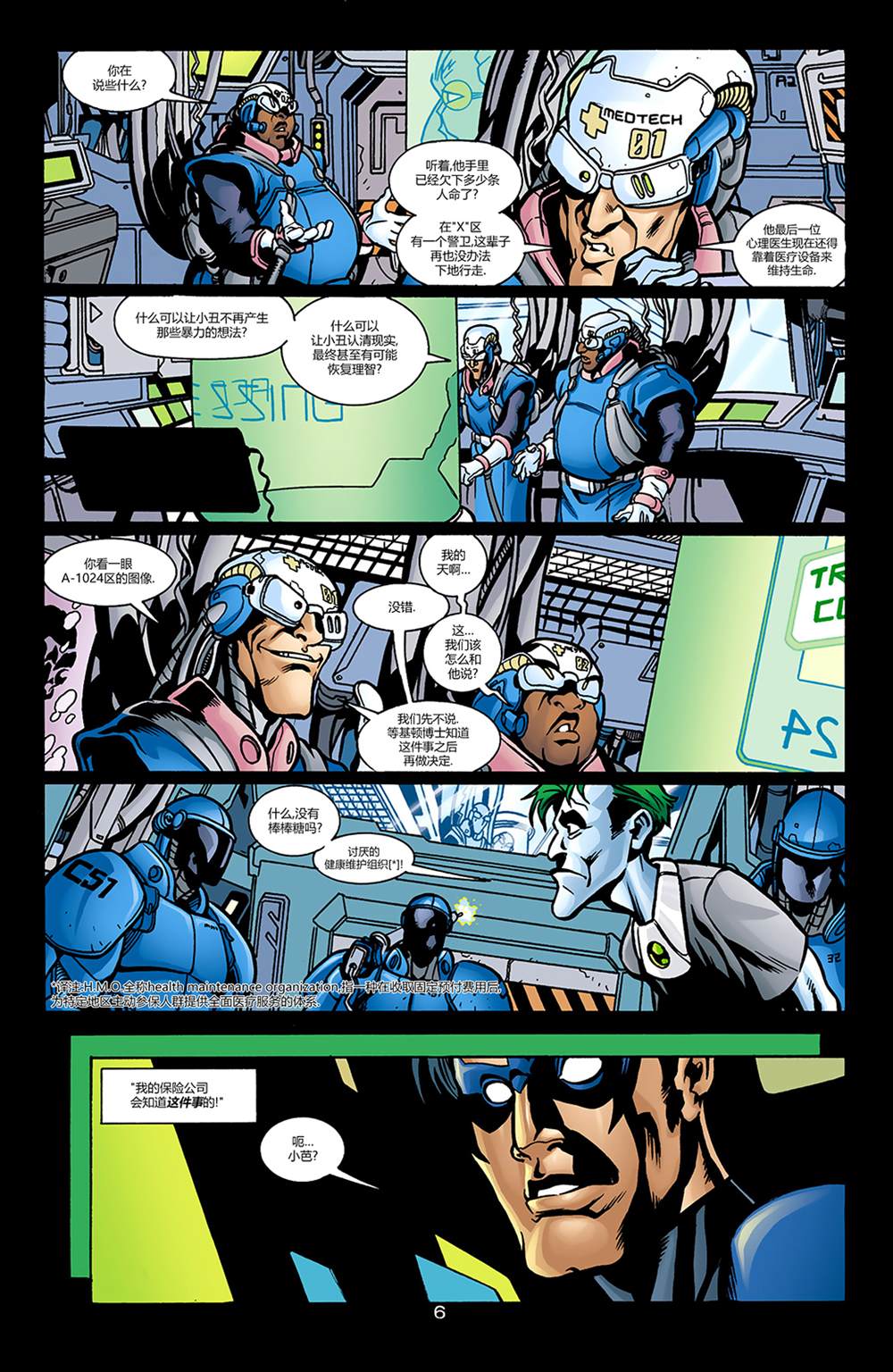 《小丑：最后一笑》漫画最新章节秘密档案免费下拉式在线观看章节第【6】张图片