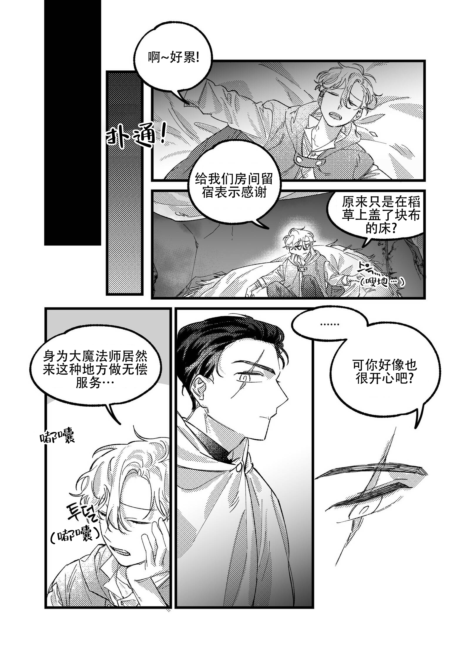 《佣兵与他的魔法师》漫画最新章节第8话免费下拉式在线观看章节第【17】张图片