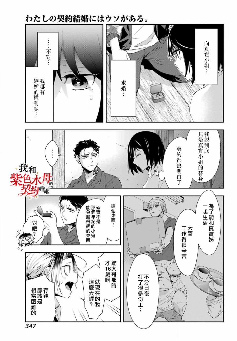 《我的契约婚姻谎化脸骗》漫画最新章节第6话免费下拉式在线观看章节第【11】张图片