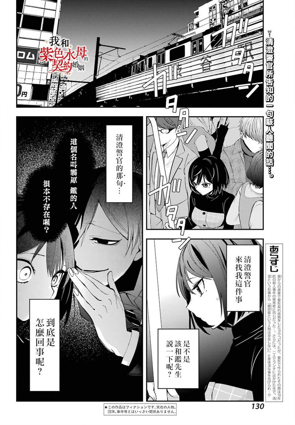 《我的契约婚姻谎化脸骗》漫画最新章节第3话免费下拉式在线观看章节第【2】张图片