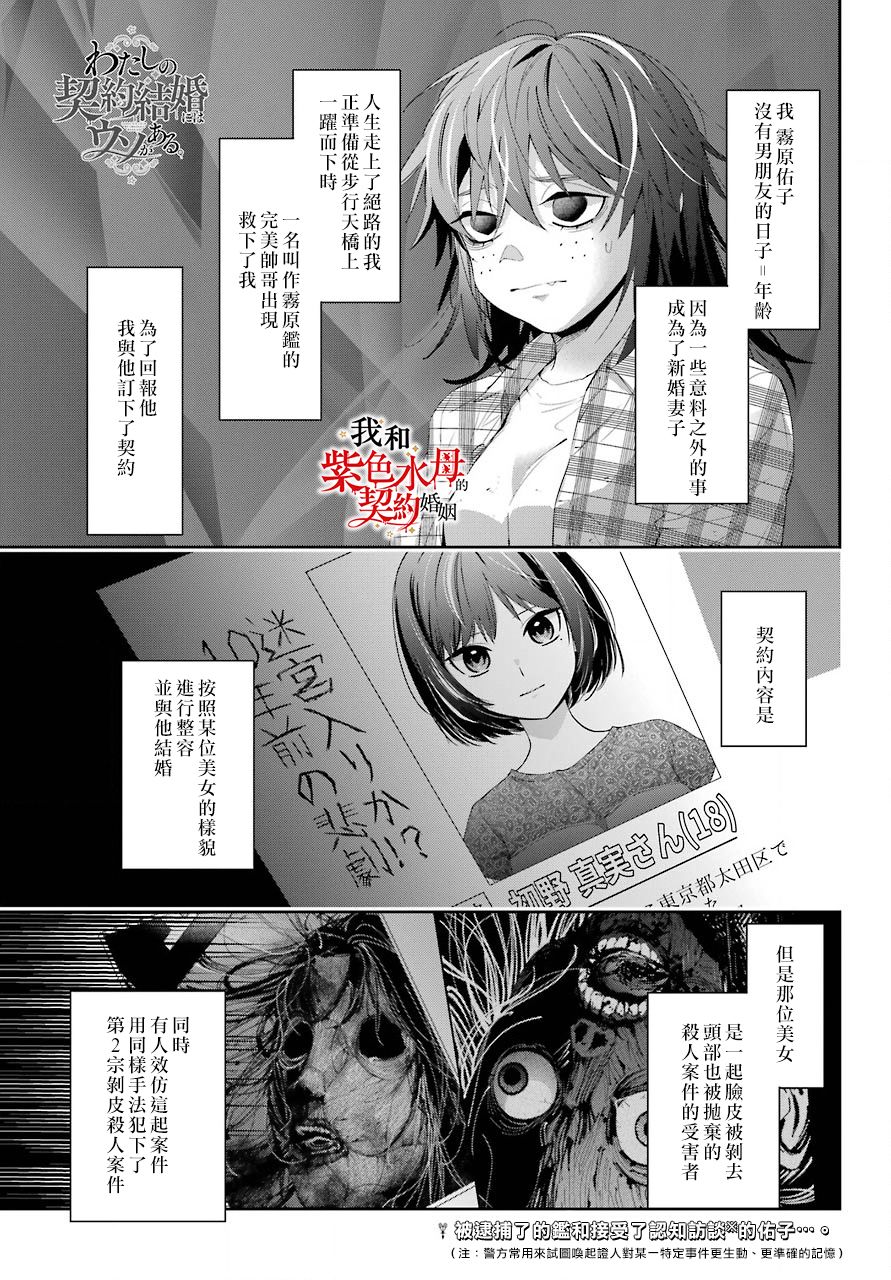 《我的契约婚姻谎化脸骗》漫画最新章节第5话免费下拉式在线观看章节第【1】张图片