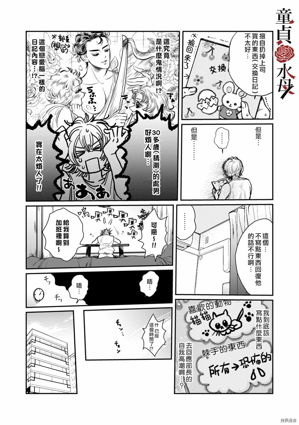 《我们部长看起来很猛其实是个废柴》漫画最新章节第2话免费下拉式在线观看章节第【3】张图片