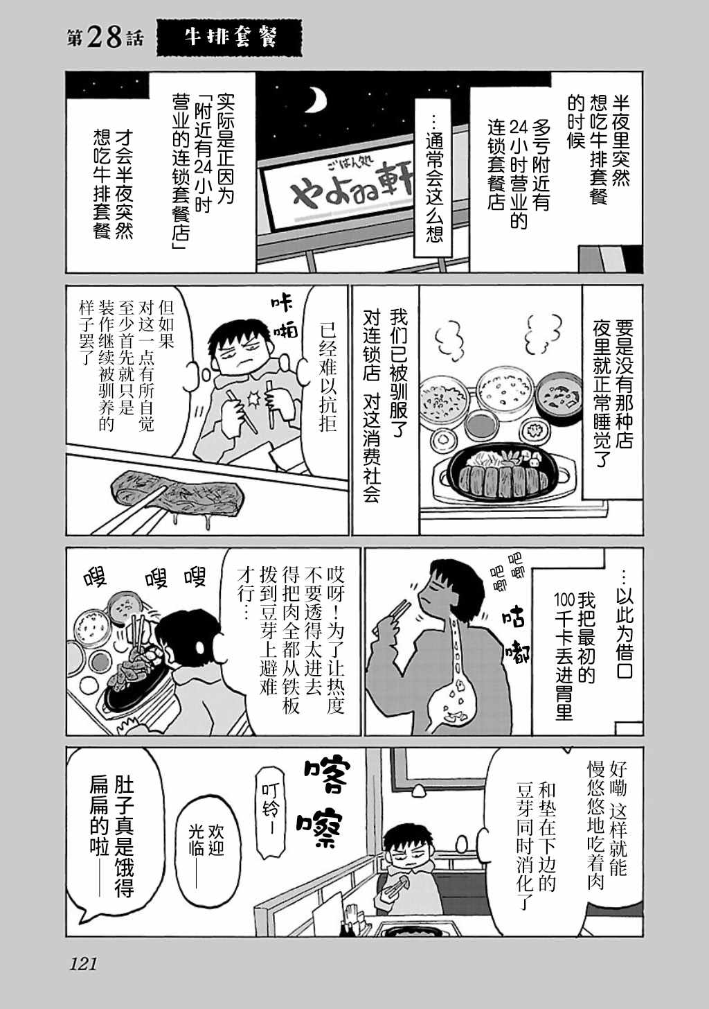 《郁闷饭》漫画最新章节第28话免费下拉式在线观看章节第【1】张图片