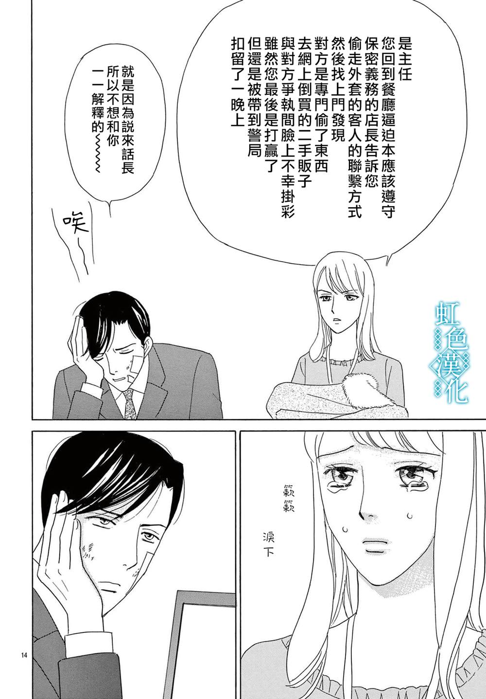 《蕾丝外套》漫画最新章节第1话免费下拉式在线观看章节第【14】张图片