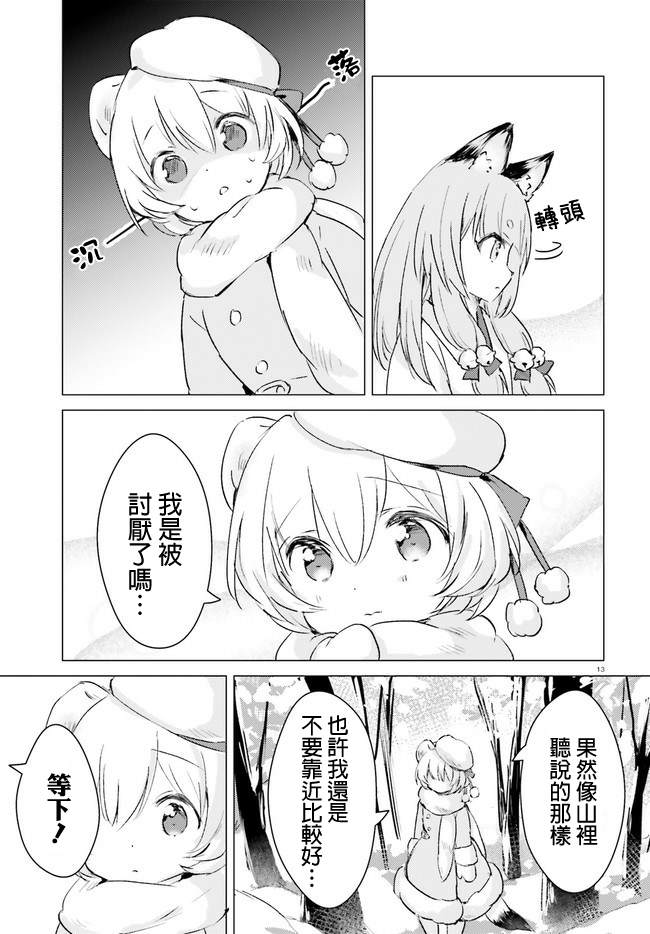 《小森林里的小野狼酱》漫画最新章节第8话免费下拉式在线观看章节第【13】张图片
