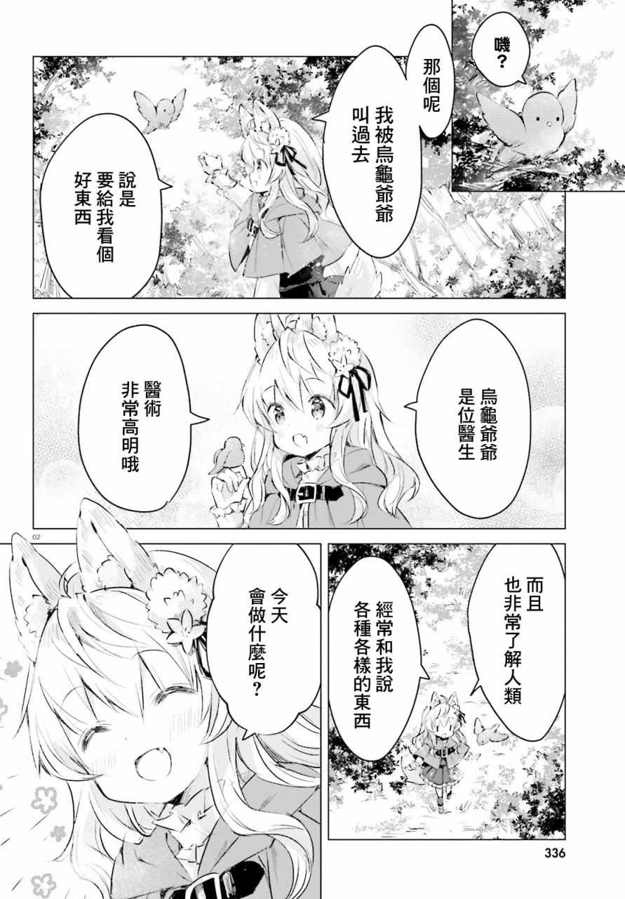 《小森林里的小野狼酱》漫画最新章节第4话免费下拉式在线观看章节第【2】张图片