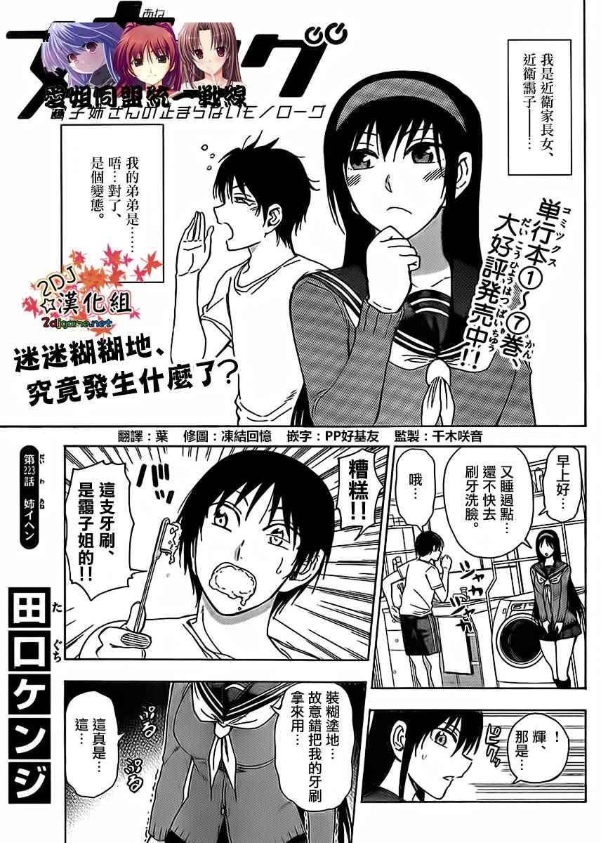 《姐姐的妄想日记》漫画最新章节第223话免费下拉式在线观看章节第【1】张图片