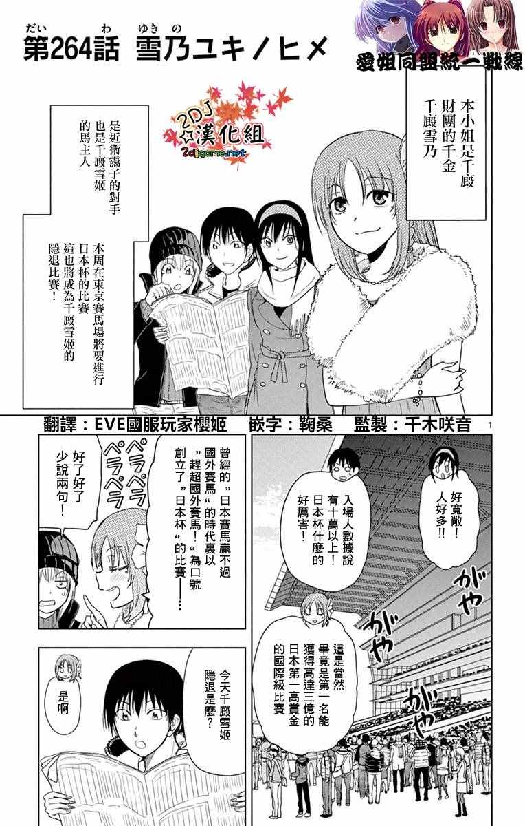 《姐姐的妄想日记》漫画最新章节第264话免费下拉式在线观看章节第【1】张图片