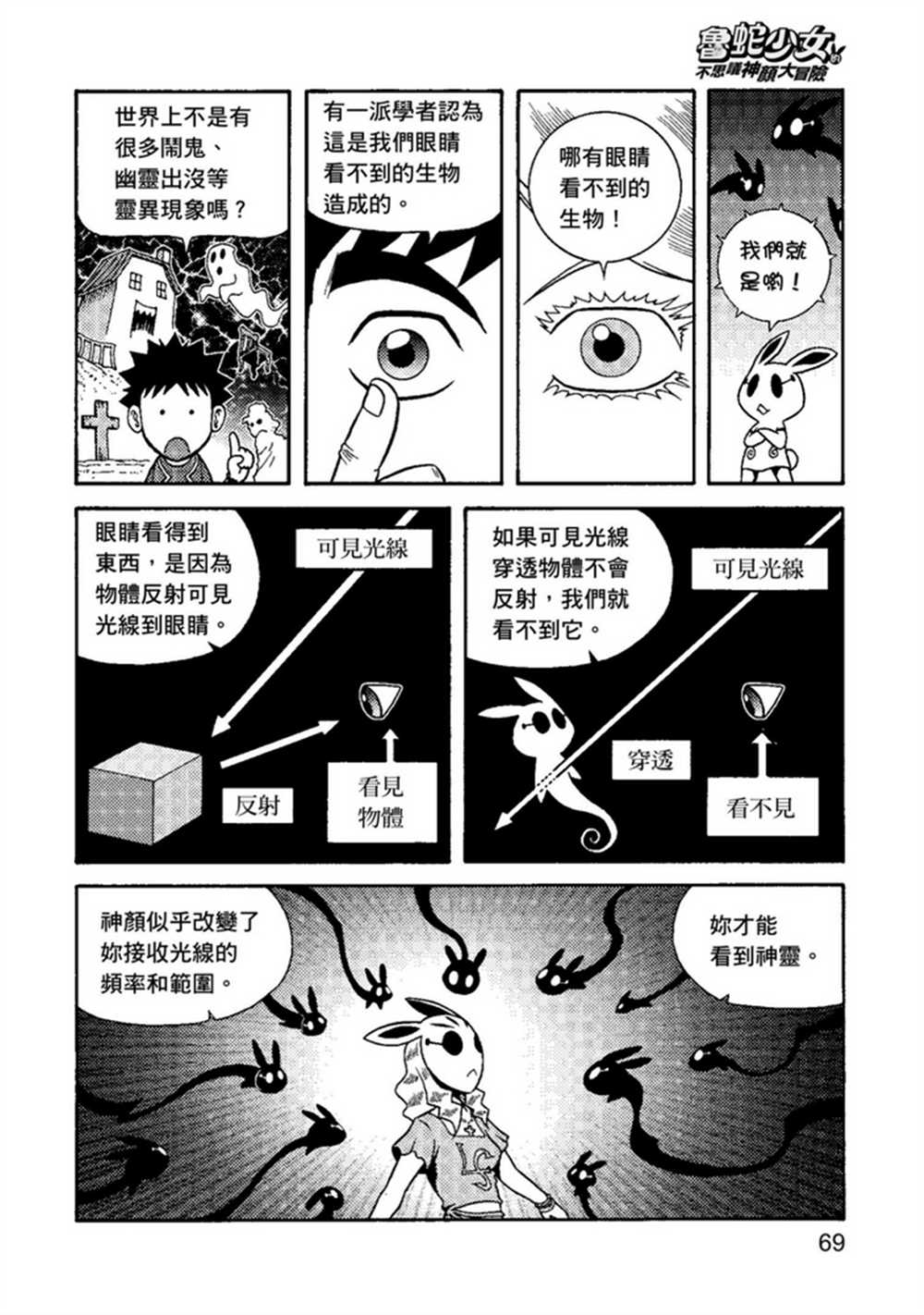 《鲁蛇少女的不思议神颜大冒险》漫画最新章节第1卷免费下拉式在线观看章节第【69】张图片