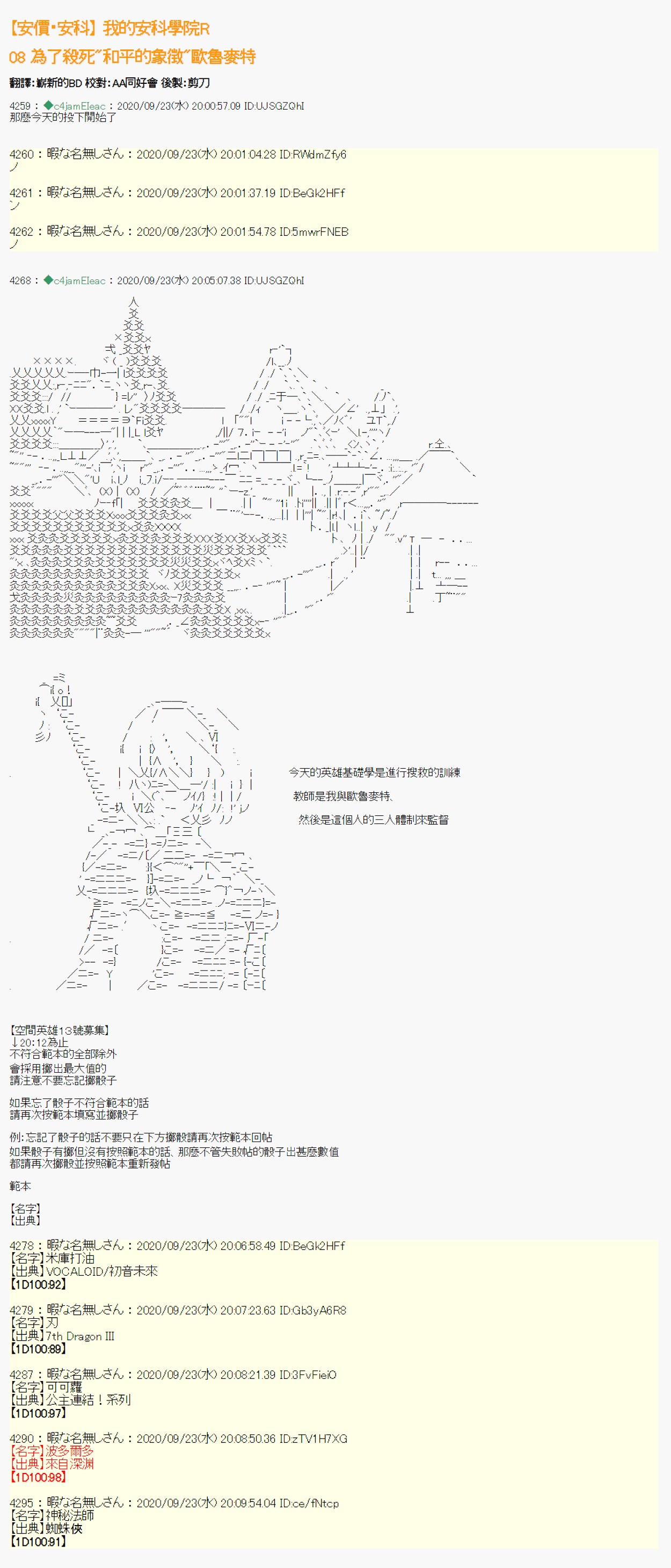 《我的安科学院R》漫画最新章节第8话免费下拉式在线观看章节第【1】张图片