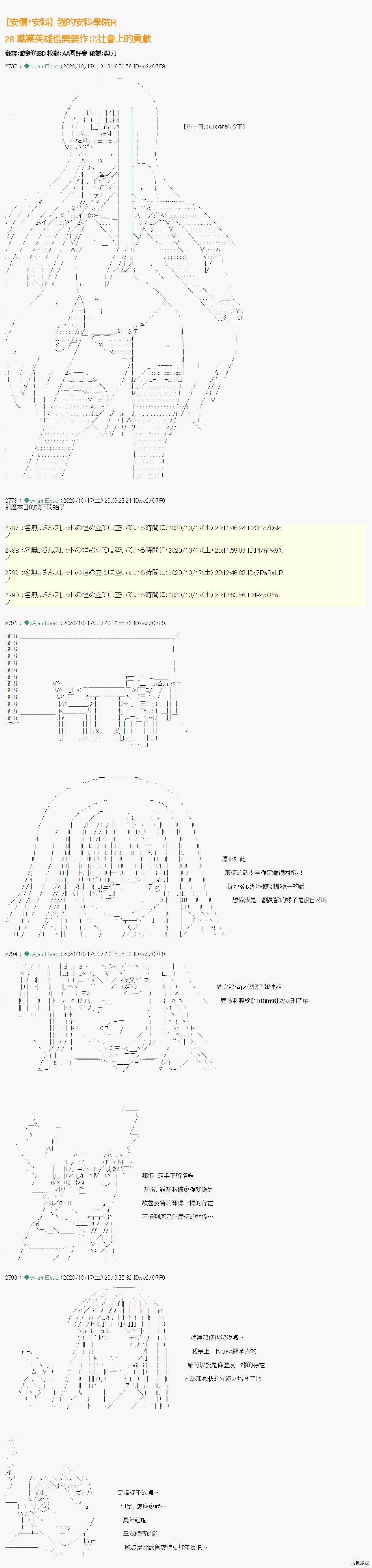 《我的安科学院R》漫画最新章节第28话免费下拉式在线观看章节第【1】张图片