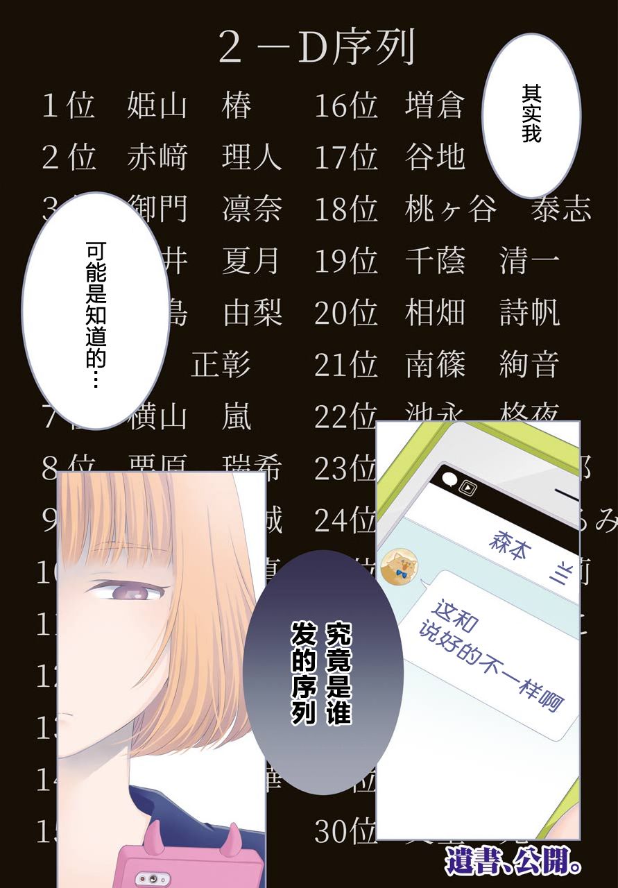 《遗书、公开》漫画最新章节第16话 自白免费下拉式在线观看章节第【1】张图片