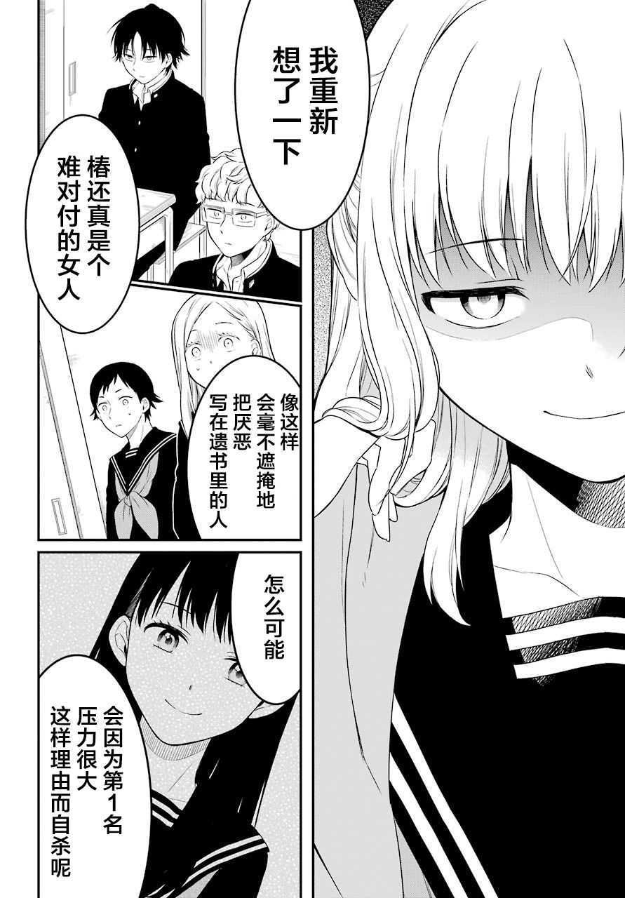 《遗书、公开》漫画最新章节第23话 嘲笑免费下拉式在线观看章节第【28】张图片