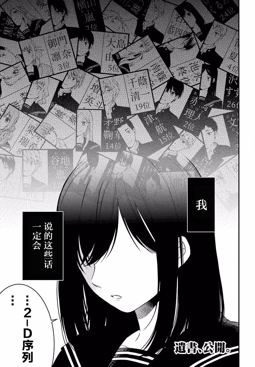 《遗书、公开》漫画最新章节第20话 声讨免费下拉式在线观看章节第【1】张图片