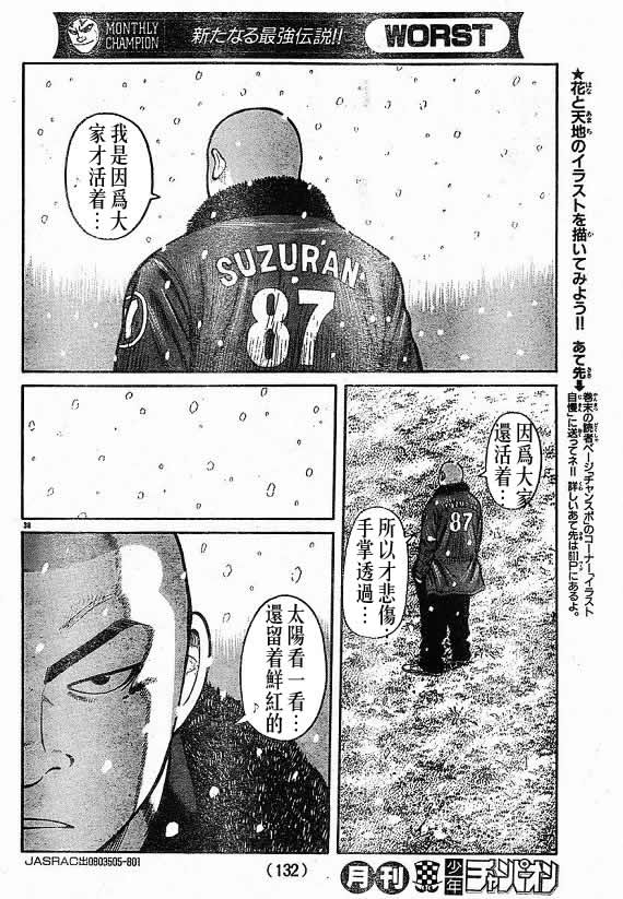 《WORST》漫画最新章节第21话免费下拉式在线观看章节第【38】张图片