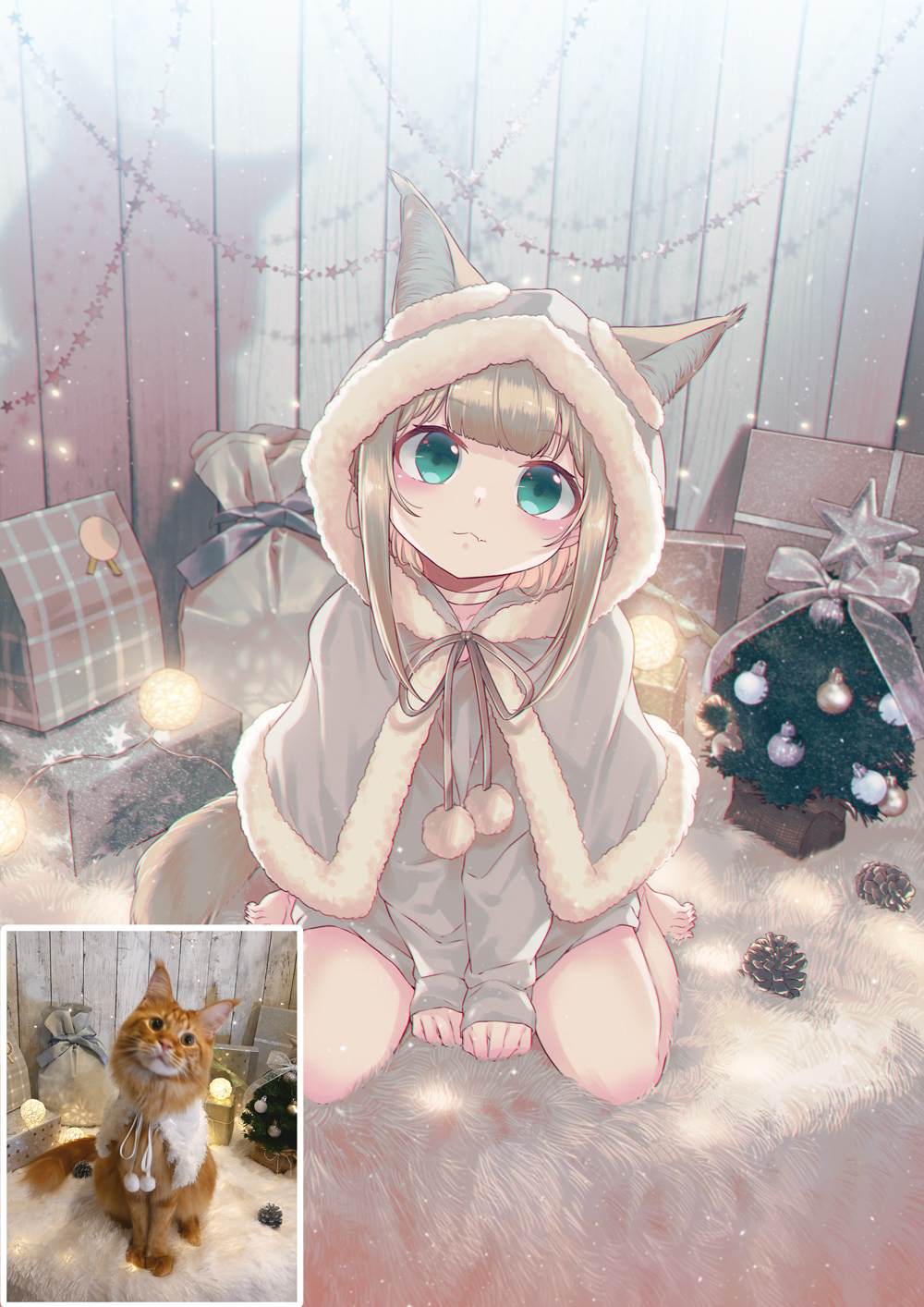 《我家的猫猫是可爱的女孩子！》漫画最新章节杂图17免费下拉式在线观看章节第【4】张图片